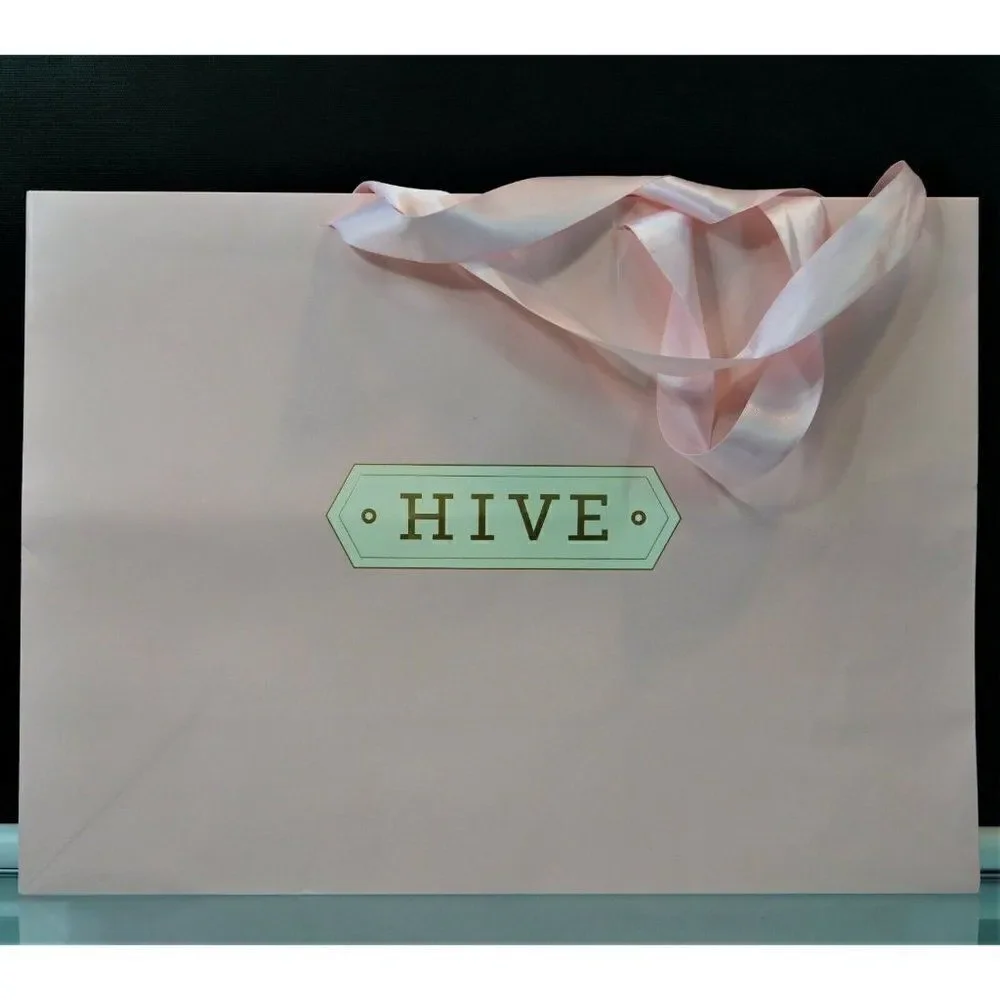 Hive Boutique Store West Palm Beach Florida Tote Paper Gift Bag Rope Handle